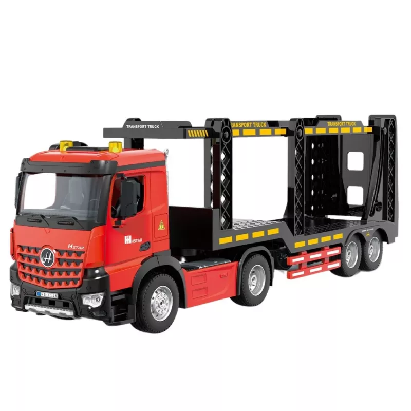 LEAN TOYS Duży laweta Lora zdalnie sterowana RC 2.4G 6CH czerwona