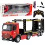 LEAN TOYS Duży laweta Lora zdalnie sterowana RC 2.4G 6CH czerwona