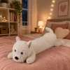 LEAN TOYS Duża pluszowa maskotka West Highland White Terrier biała 90 cm