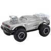 LEAN TOYS Duży zdalnie sterowany terenowy samochód sportowy RC Srebrny 1:8