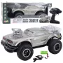 LEAN TOYS Duży zdalnie sterowany terenowy samochód sportowy RC Srebrny 1:8