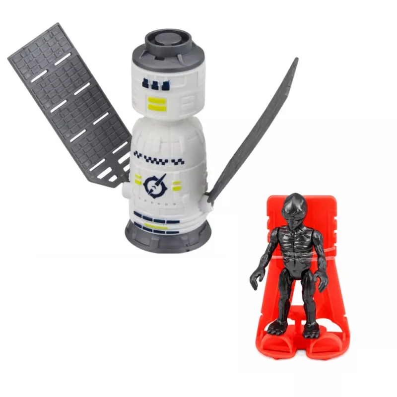 LEAN TOYS Duży Zestaw Kosmiczny UFO Rakiety Łaziki Pojazdy Statek Obcy 8 szt.