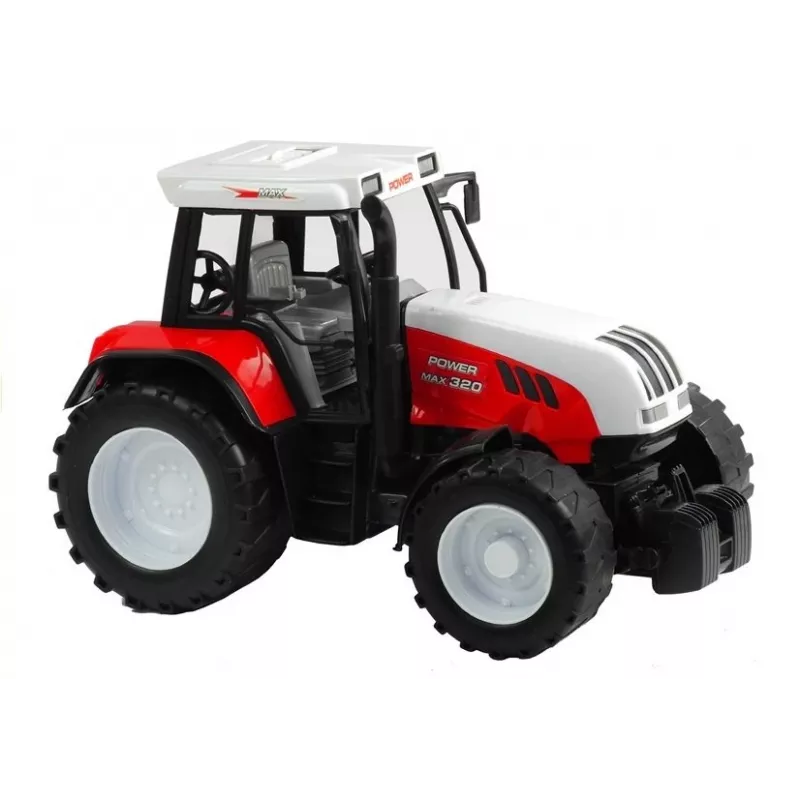 LEAN TOYS Duży traktor z przyczepą Maszyna rolnicza 65 cm