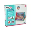 LEAN TOYS Półka edukacyjna Trójkąt Liczniki Litery Przedmioty Zwierzęta