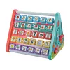 LEAN TOYS Półka edukacyjna Trójkąt Liczniki Litery Przedmioty Zwierzęta