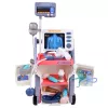 LEAN TOYS Zestaw Małego Doktora Wózek Medyczny RTG EKG Światła Różowy 16 szt.