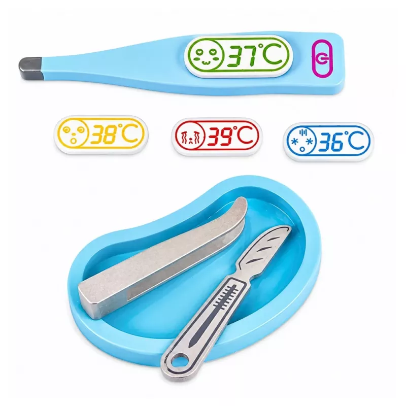 LEAN TOYS Zestaw Małego Doktora - Narzędzia medyczne - Realistyczne akcesoria - 36 szt.