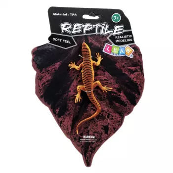 LEAN TOYS Figurka Jaszczurki Żyworodnej Gumowa Rozciągliwa Realistyczna 12,5 cm