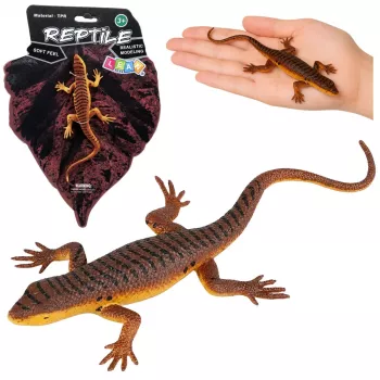 LEAN TOYS Figurka Jaszczurki Żyworodnej Gumowa Rozciągliwa Realistyczna 12,5 cm