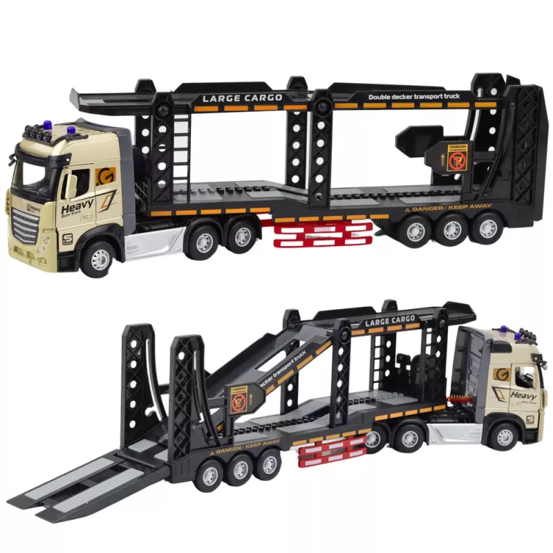 LEAN TOYS Lora Truck RC laweta 1:24 2.4GHz ze światłami i dźwiękami