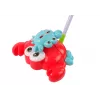 LEAN TOYS Luminous Pusher Stick Crab Red Music
