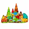LEAN TOYS Magnetyczne Klocki Konstrukcyjne Dinozaury Wulkan 31 el.