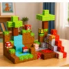 LEAN TOYS Magnetyczne Klocki Konstrukcyjne Pixel World Kolorowe Kostki 146 szt.