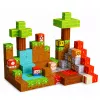 LEAN TOYS Magnetyczne Klocki Konstrukcyjne Pixel World Kolorowe Kostki 146 szt.