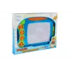 LEAN TOYS Magnetyczna Tablica do Rysowania z Geometrycznymi Stempelkami