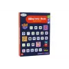 LEAN TOYS Magnetic Puzzle Book English Alphabet Pictures