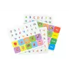 LEAN TOYS Magnetic Puzzle Book English Alphabet Pictures