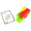 LEAN TOYS Magnetyczna Kostka Puzzle z Dwustronnymi Kartami 108 Wyzwań
