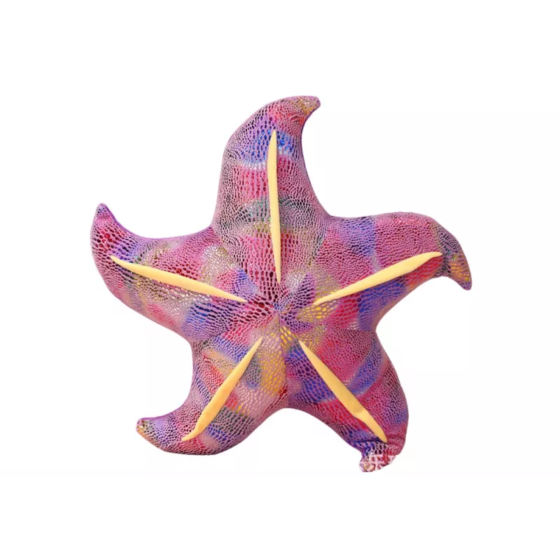 LEAN TOYS Mascot Pluszowa Poduszka Rozgwiazda Fioletowa 20 cm