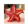 LEAN TOYS Mascot Pluszowa Poduszka Rozgwiazda Czerwona 45 cm