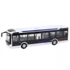 LEAN TOYS Metalowy autobus miejski Biały 1:43 Model z napędem pull-back i otwieranymi drzwiami