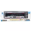 LEAN TOYS Metalowy autobus miejski z dźwiękiem i światłami 1:42