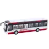 LEAN TOYS Metalowy autobus miejski z dźwiękiem i światłami 1:42