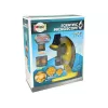 LEAN TOYS Mikroskop dla Naukowca Zestaw Edukacyjny Żółty 100x 400x 1200x