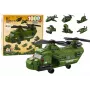 LEAN TOYS Military Helicopter Block Set Military Green 1000 pcs