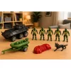 LEAN TOYS Zestaw wojskowy żołnierze transporter opancerzony 14 szt.