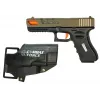 LEAN TOYS Zestaw Zabawek Militarnych z Miękkimi Pociskami MP7