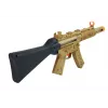 LEAN TOYS Zestaw Broni Wojskowej Karabin Pistolet Słuchawki Gwizdek Światła