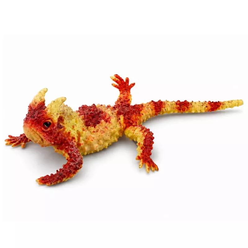LEAN TOYS Moloch the Terrible Gumowa Figurka Rozciągliwa Realistyczny Gad 14 cm