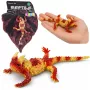 LEAN TOYS Moloch the Terrible Gumowa Figurka Rozciągliwa Realistyczny Gad 14 cm