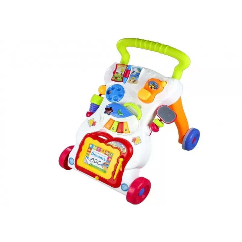 LEAN TOYS Wielofunkcyjny Pchacz dla Niemowląt Pomagający w Pierwszych Krokach