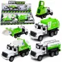 LEAN TOYS Pojazd komunalny z metalową kabiną, otwierane drzwi, światła i dźwięki, skala 1:46