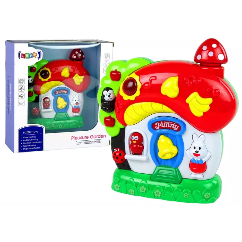 LEAN TOYS Musical Playhouse for Babies Animals