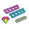 LEAN TOYS Zestaw do Malowania Paznokci Lakiery Pisaki Kolorowe Naklejki