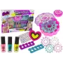 LEAN TOYS Zestaw do Stylizacji Paznokci dla Małych Dam Nail Art Studio