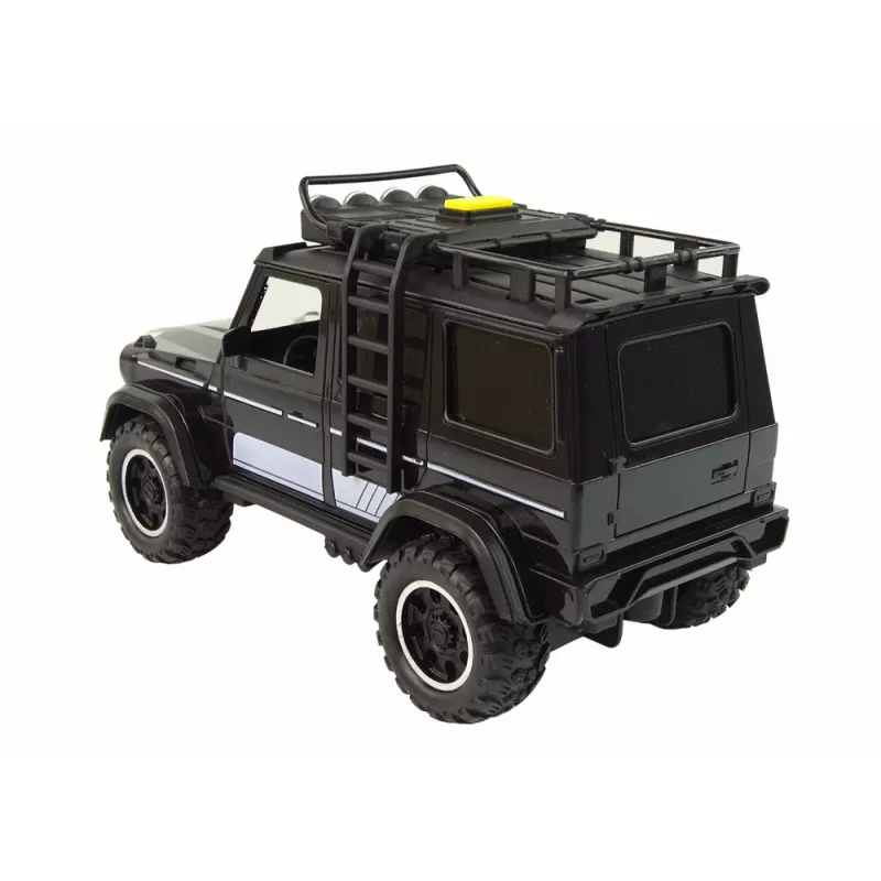 LEAN TOYS Off-Road Car 1:14 Friction Drive Black