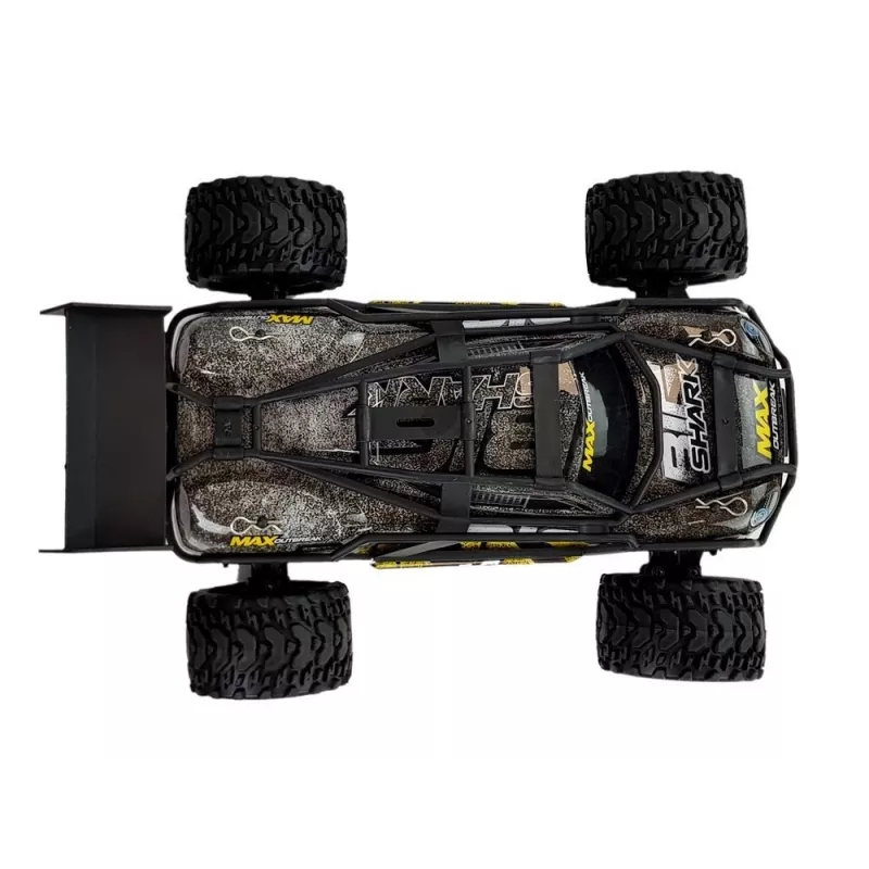 LEAN TOYS Off-Road Zdalnie Sterowany Brązowo-Żółty 2.4G 1:18 35 km/h Regulacja Prędkości