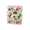 LEAN TOYS Papierowa torba prezentowa Kolorowe dinozaury i palmy 32 cm x 26 cm x 10 cm