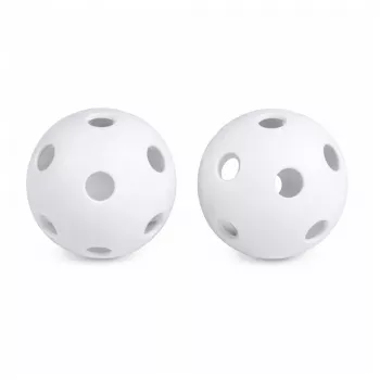LEAN TOYS Zestaw do pickleball, tenisa i badmintona z 2 piłkami, czarno-szary