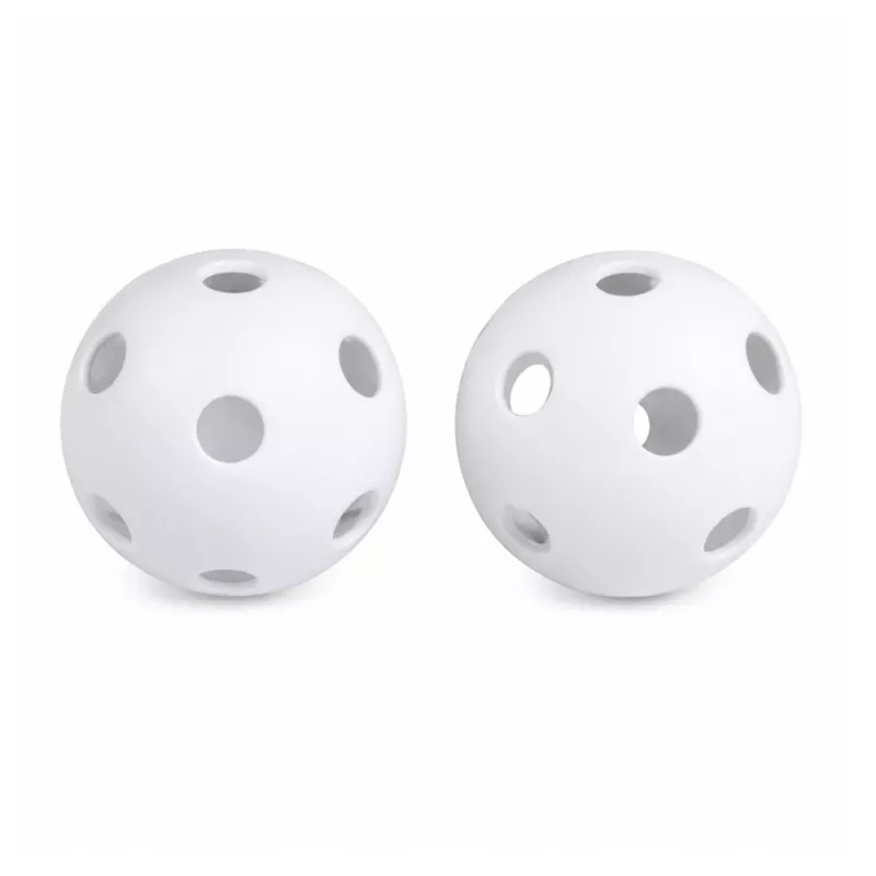 LEAN TOYS Zestaw do pickleball, tenisa i badmintona z 2 piłkami, czarno-szary
