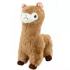 LEAN TOYS Pluszowa Alpaka Przytulanka Miękkie Futro Beżowa 28 cm