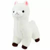 LEAN TOYS Pluszowa Alpaka Miękka Biała 28 cm