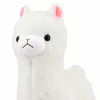 LEAN TOYS Pluszowa Alpaka Miękka Biała 28 cm