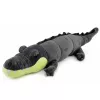 LEAN TOYS Pluszowy Krokodyl Mascot Przytulanka - Realistyczny Szary, 90 cm