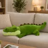LEAN TOYS Pluszowy Krokodyl Mascot Przytulanka Realistyczny Zielony 70cm