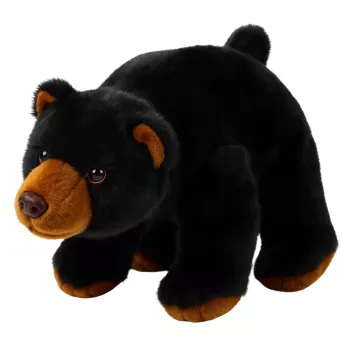 LEAN TOYS Pluszowa Maskotka Przytulanka Czarny Miś 28cm